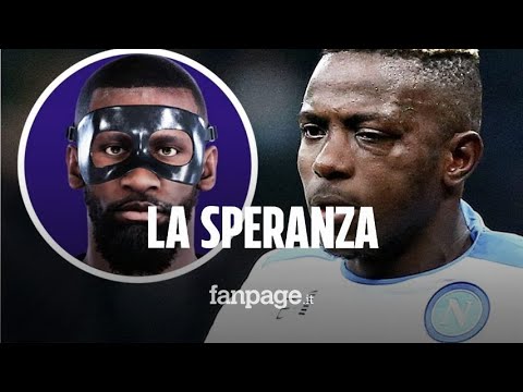 La speranza segreta di Osimhen e del Napoli per rientrare prima è una maschera