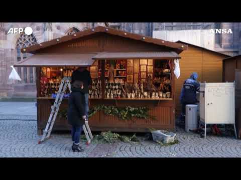 Strasburgo, torna il tradizionale mercatino di Natale