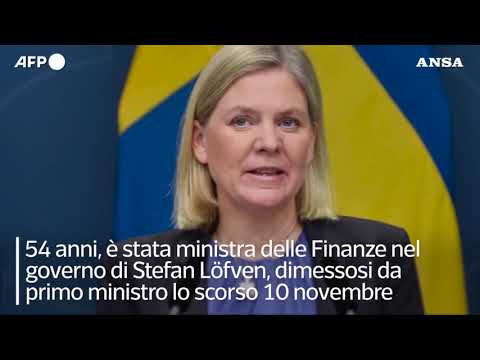 Magdalena Andersson si e’ dimessa