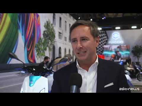 Piaggio a Eicma con e-scooter 1, Aprilia Tuareg e Moto Guzzi V100