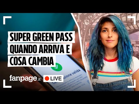 Cosa prevede il Super Green Pass, via libera vaccino ai bambini: in diretta col virologo Pregliasco