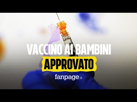 Vaccino Covid ai bambini dai 5 agli 11 anni, via libera di Ema