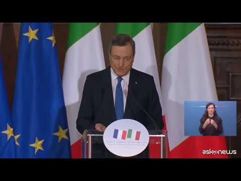 Trattato Quirinale, Draghi: storico, Italia e Francia più vicine