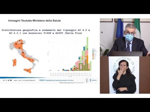 Covid, Brusaferro: «La nuova variante non risulta nel database nazionale»