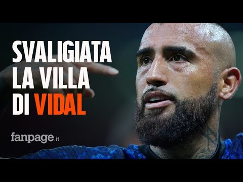 Svaligiata la villa di Arturo Vidal: portato via il Mercedes da 400mila euro, ori e gioielli