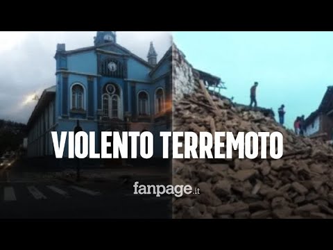 Perù, violento terremoto: scossa di magnitudo 7.6, danni e feriti