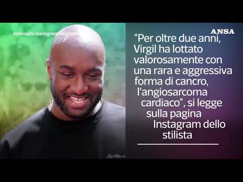 E’ morto Virgil Abloh, il direttore creativo di Louis Vuitton