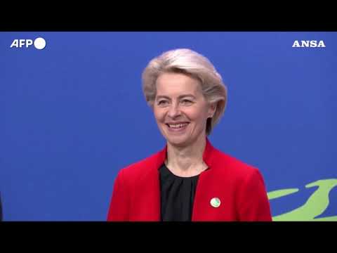 Cop26, gli arrivi dei leader: von der Leyen accolta da Johnson e Guterres