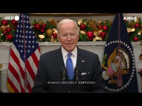 Covid, Biden: “Con vaccini e mascherine non ci sara’ bisogno di lockdown”