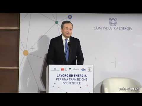 Draghi: per transizione aperti a tutto, anche all’impossibile
