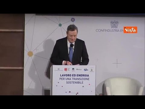 Draghi: “La transizione ecologica ha importanza esistenziale”