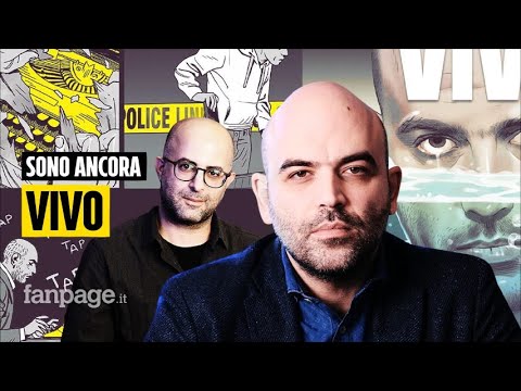 La vita di Roberto Saviano in un fumetto: “Rivivere questi anni di condanna? Dolorosissimo”