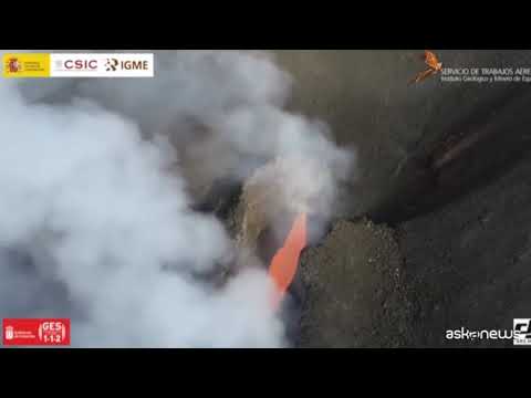 L’eruzione del vulcano di La Palma alla settima settimana