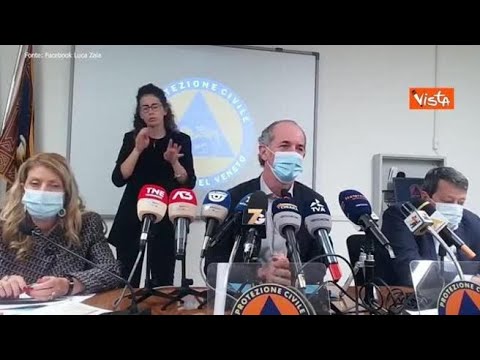 No green pass, l’appello di Zaia: «A chi manifesta dico: indossate la mascherina»