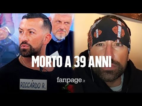 Lutto a Uomini e Donne, morto Riccardo Ravalli: il cavaliere del trono over aveva 39 anni