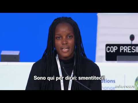 Cop26, il grido di Vanessa Nakate ai business: “Smentiteci!”