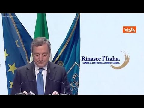 Draghi: “I comuni sono al centro di quello che è cambiamento epocale”