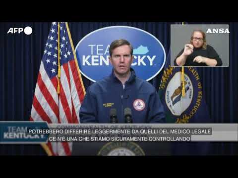 Usa, Kentucky: le vittime del tornado salgono a 74