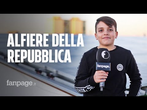 Napoli, la storia di Gennaro Dragone, Alfiere della Repubblica a 11 anni
