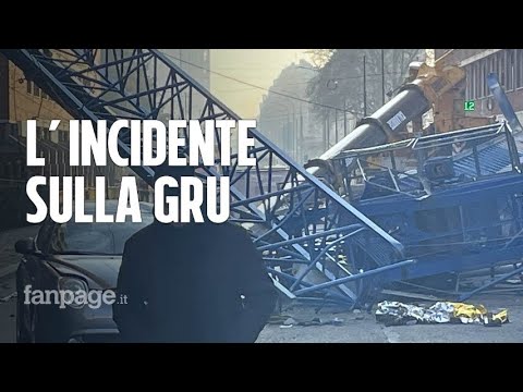 Crolla una gru in via Genova a Torino, morti i 3 operai: “Cosa avete combinato, esiste un Dio?”