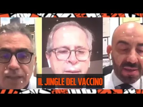 Crisanti, Bassetti e Pregliasco cantano “Sì vax”, ma sui social c’è chi fa polemica: “Imbarazzante”