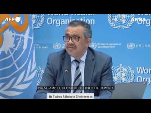 Covid, Oms: “Un evento cancellato e’ meglio di una vita cancellata”