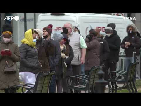 A Washington lunghe code per i tamponi