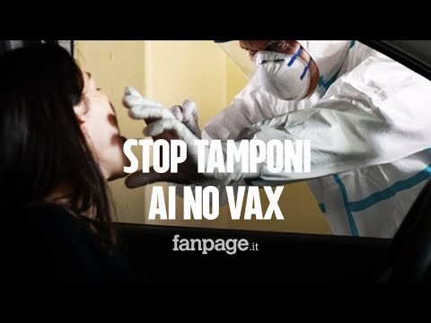 Il Veneto chiude i centri tampone ai no vax: “Test Covid solo a pazienti con sintomi”