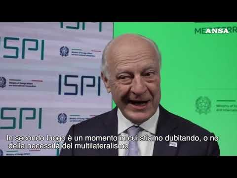 Med 2021, De Mistura: “Non c’e’ alternativa al multilateralismo”