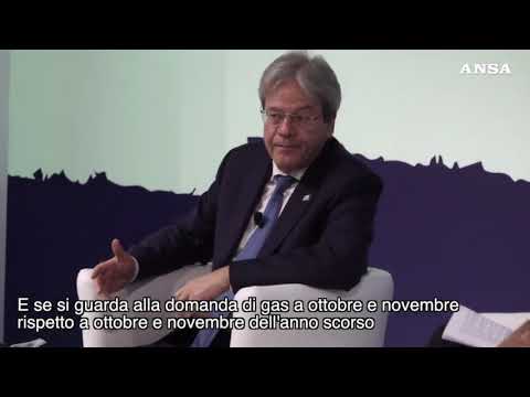 Med 2021, Gentiloni: “Su prezzi energia il  meno 25% di gas dalla Russia e’ un grosso problema”