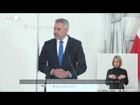 Austria, lunedi’ finisce il lockdown per i vaccinati
