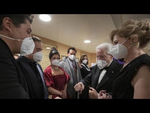 La Prima alla Scala, Mattarella si congratula con i protagonisti della serata