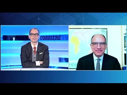 Enrico Letta: «Quirinale? E’ bene che ci sia una grande maggioranza e un grande sostegno»