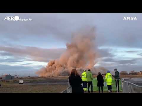 Scozia, la demolizione dell’ultima centrale a carbone