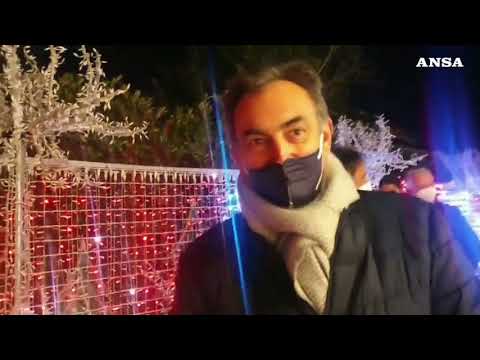 Aperta la casa di Babbo Natale piu’ illuminata d’Italia