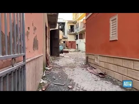 Ravanusa, il racconto dei testimoni: «Sembrava una bomba, siamo fuggiti scalzi e senza niente»