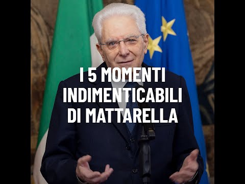 I momenti più indimenticabili della presidenza di Sergio Mattarella