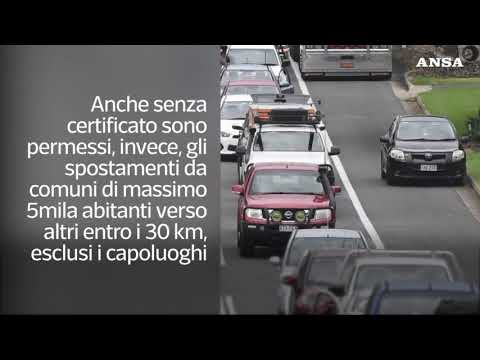 Cinque regioni in zona arancione da lunedi’: le regole