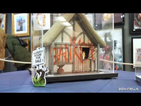 La “Scuderia” di Banksy all’asta in Inghilterra