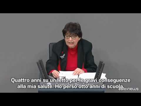 Shoah, la sopravvissuta Auerbacher commuove il Parlamento tedesco
