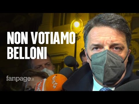 Quirinale, Renzi: “Blitz di Conte e Salvini su Belloni, ma capo servizi non può andare al Colle”