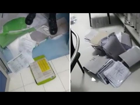 Vandali al San Camillo di Roma, allagato il reparto di radioterapia: le immagini dei danni