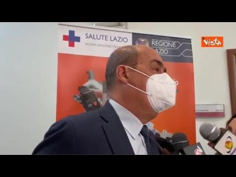 Zingaretti: “No vax bloccano normale attività ospedali. Fatto molto grave”
