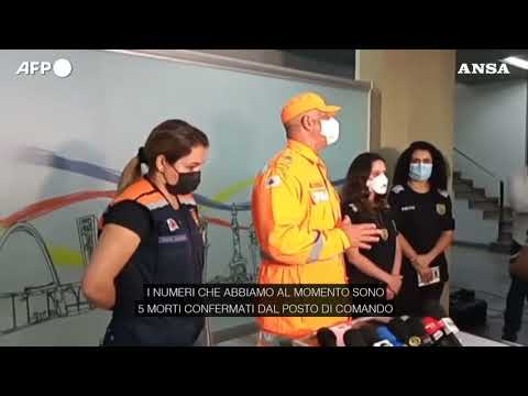 Brasile, roccia cade in un lago: almeno 5 morti e 20 dispersi
