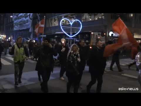 In Danimarca proteste dei “Men in Black” contro le restrizioni