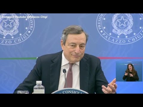 Draghi: «Mi scuso, considerate questa conferenza come un atto riparatorio»