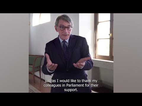 Così Sassoli parlava della sua malattia: «Colpito da una brutta polmonite da legionella»