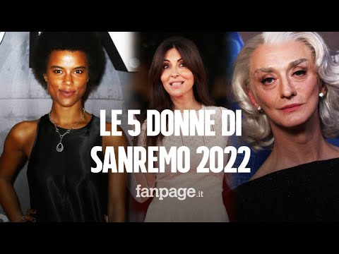 Sanremo 2022, ecco chi sono le cinque donne che affiancheranno Amadeus