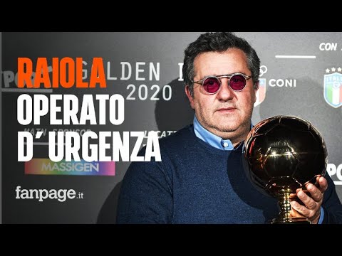 Mino Raiola operato d’urgenza all’ospedale San Raffaele di Milano: resta sotto osservazione