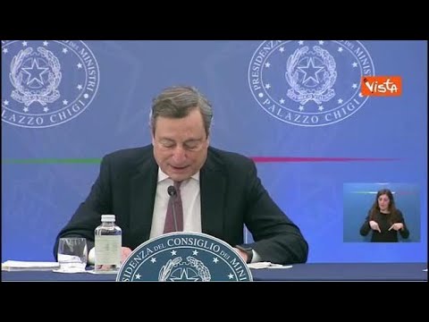Draghi: «Grazie ai vaccini approccio diverso dal passato”